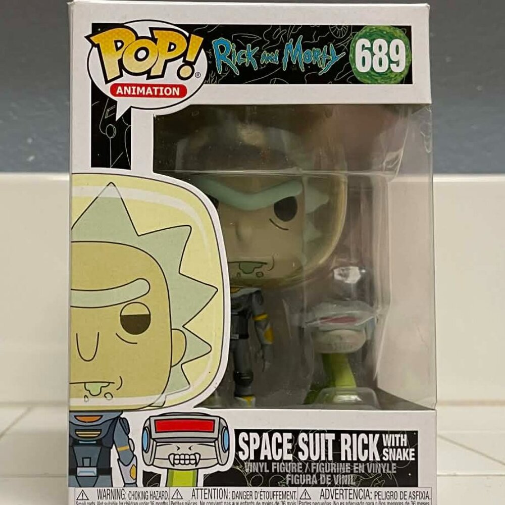 5 Pop! Funko animation Rick & Morty characters